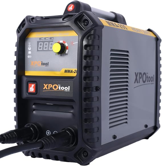 200A Stick ARC Welding Machine, 110220V MMA Welder, IGBT Inverter, Digital LCD Display, Hot Start, Electrode Holder, Work Clamp, Dual Voltage DC Input