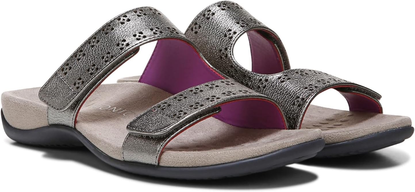 Vionic Nakia Women's Adjustable Slide Orthotic Sandals