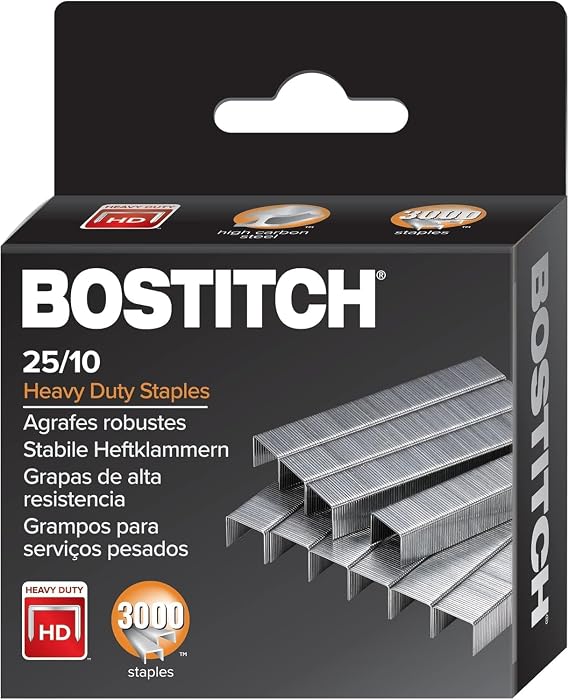 PaperPro-Bostitch 1962 High-Capacity Staples, 3/8-Inch Leg Length, 3000/Box