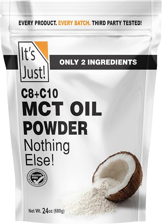 It's Just! - MCT Oil Powder with Prebiotic Fiber, 24 oz