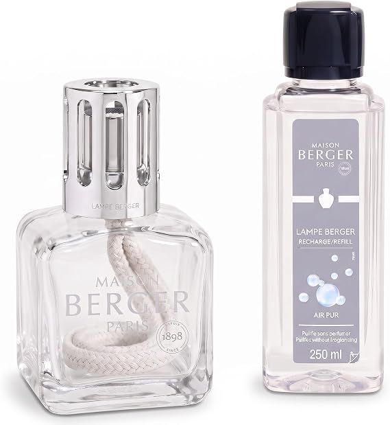 MAISON BERGER Ice Cube Lampe Berger Gift Set, Clear, So Neutral