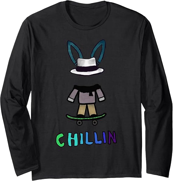 RetroMada Skater Long Sleeve T-Shirt