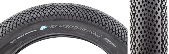 Vee 20x4.0 Bike Tire Speedster E-Bike 50 Rated with Endurance Compound & Wire Bead, Black