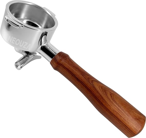 NEOUZA 51mm Spouted Portafilter 2 Ears for Delonghi Stilosa