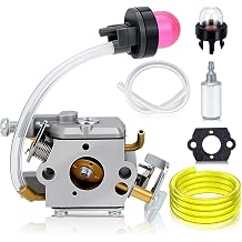 PR4218 596786602 Carburetor Kit Compatible with Poulan Pro PR4218A Poulan PL3816 PL3314 PR4016 PD4218 PD4016 18Inch 42CC Gas Chainsaw Model Parts