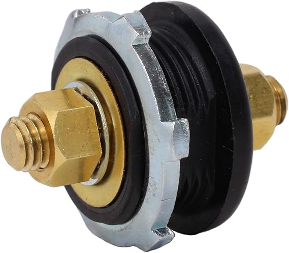 Fastronix Black Thru Panel Battery Terminal Connector