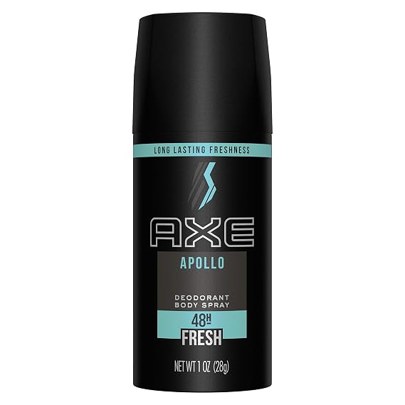 AXE Body Spray for Men Apollo 1 oz