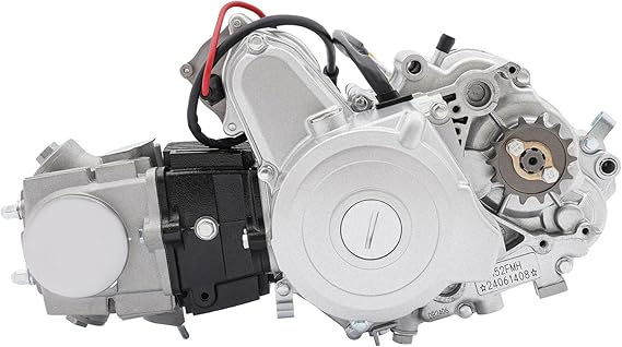 110CC Dirt Bike Engine Electric Start 4 Stroke Engine Motor Auto Transmission Single Cylinder Motorcycle Engine Air Cooled for GO Karts ATVs 308-999003