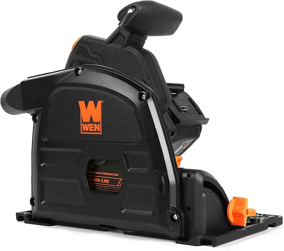 WEN Cordless 6.5-Inch Track Saw, Brushless with Variable Speed (Tool Only, 20V Max Battery Not Included) (20691BT)