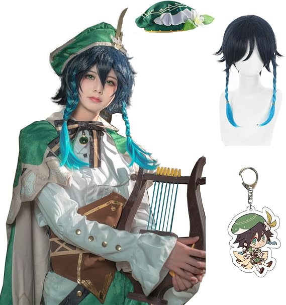 Genshin Impact Cosplay Yae Miko Cosplay Raiden Shogun Venti Xiao Full Set Cosplay with Wig