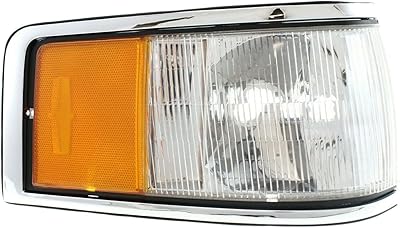 Right Passenger Side Clear Amber Lens Signal Light compatible with Town Car 1993 Tournament Edition 1994