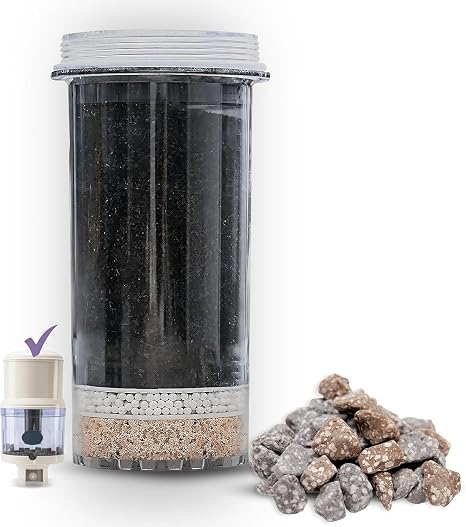 Water Filter Cartridge 1361 & Mineral Stones 13564 (1386) for Nikken 1360
