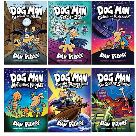 Dogman 6 Books Collection Set (Book #7- Book #12)
