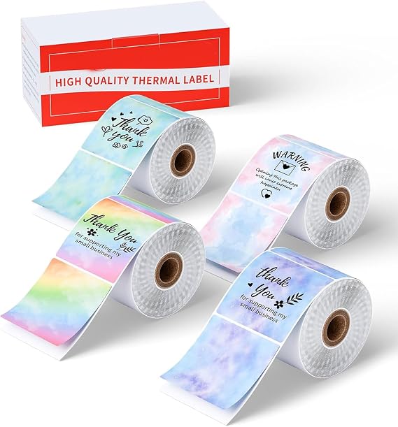 M110 Thermal Labels - 560 Pcs 1.97" (50mm) Print Master Labels Refill | Compatible with Phomemo for M100 M110 M220 M221 Label Maker,Sticker Label for Logo Design,Tag