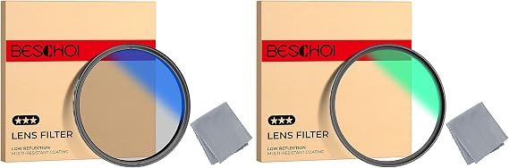 52mm MCUV Lens Protection Filter & CPL Lens Filters Kit with Multi-Layer Coatings for Camera Lens