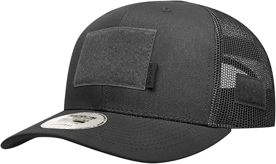Mid Profile Tactical Cap, Black