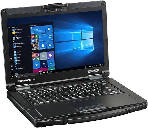 Toughbook Panasonic 55, FZ-55 MK2, 14.0" FHD Touch, Intel Core i5-1145G7 (up to 4.4GHz) vPro, 16GB, 512GB Opal NVMe SSD, Wi-Fi 6, BT, Infrared Webcam, TPM 2.0, Backlit Keyboard, Win 10 Pro