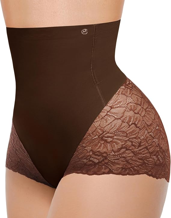 SHAPELLX Tummy Control Panties High Waisted Faja Body Shaper Briefs