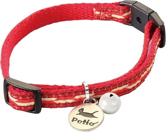 Petio Collar, Cat Small Town Collar, Arrow Sled, Garnet