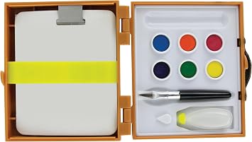 Worlds Smallest You Create Artist Watercolor Paint Kit | Miniature Creative Art Craft Set | Watercolor Painting for Kids and Adults
