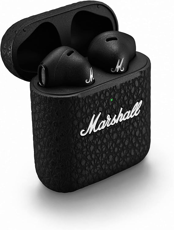 Marshall Minor III True Wireless In-Ear Headphones, Black