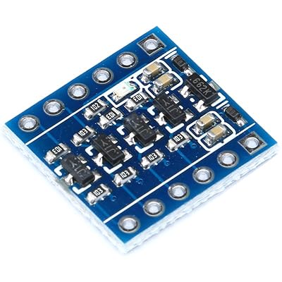 15 Pcs 4 Channels 3.3V-5V Logic Level Converter Bi-Directional IIC I2C UART SPI TTL Shifter Module for Arduino