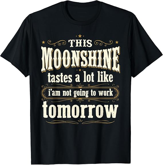 Local Moonshiner Vintage Moonshine Rustic Distilling Country T-Shirt