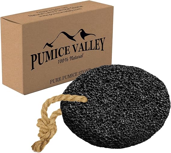 Pumice Stone for Feet - Natural Foot Scrubber for Dead Skin Callus Removal