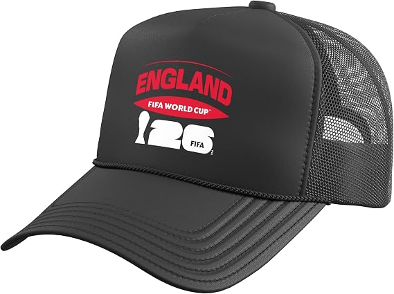 FIFA World CUP26 England Trucker Hat with Adjustable Mesh Back