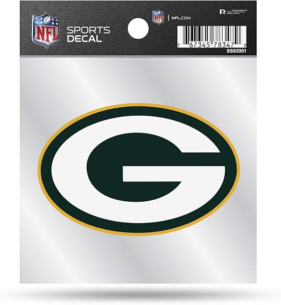 Rico Industries NFL unisex-adult NFL Primary Logo 4x4 Decal