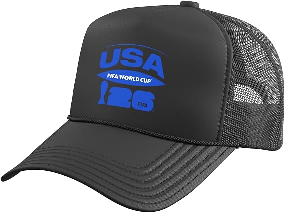 FIFA World CUP26 USA Trucker Hat with Adjustable Mesh Back