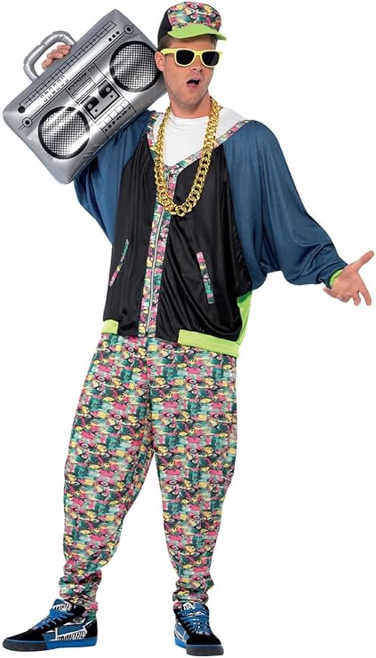 Smiffy's Men's 80's Hip Hop Costume