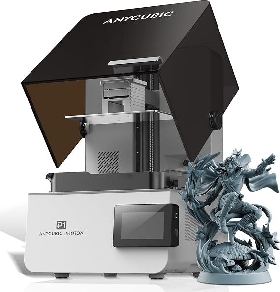 ANYCUBIC Photon P1 14K 3D Printer, 10.1'' Mono LCD & Auto-Leveling 3.0