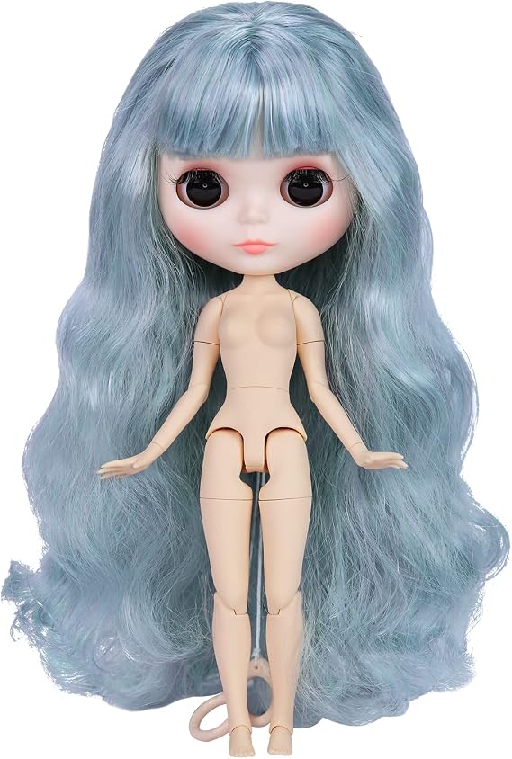 ICY Fortune Days Icy Doll, Improved Joint Doll - Custom Blythe Practice Face Parts, DIY 4 Pupil Colors 8+