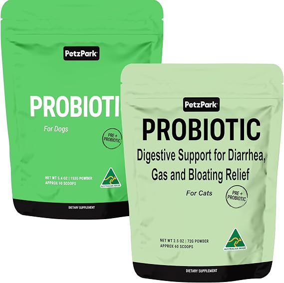 Cat Probiotic and Dog Probiotic Bundle