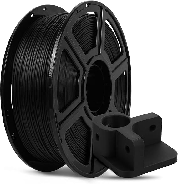 Creator Carbon Fiber PETG Black Filament 1.75mm, 1KG (2.2lbs) Carbon Fiber Reinforced PETG 3D Printer Filament, Compatible with Hardened Steel Nozzle