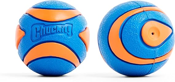 Chuckit! Ultra Squeaker Ball Dog Toy, Small, 2in, 2 Pack