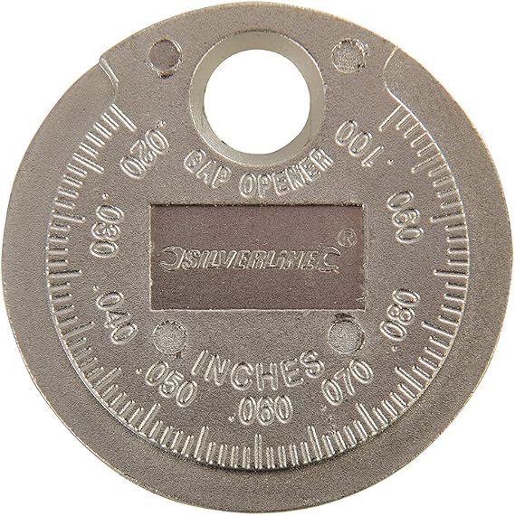 Silverline Spark Plug Gap Tool 0.5-2.55mm / 0.02-0.1" (202148)