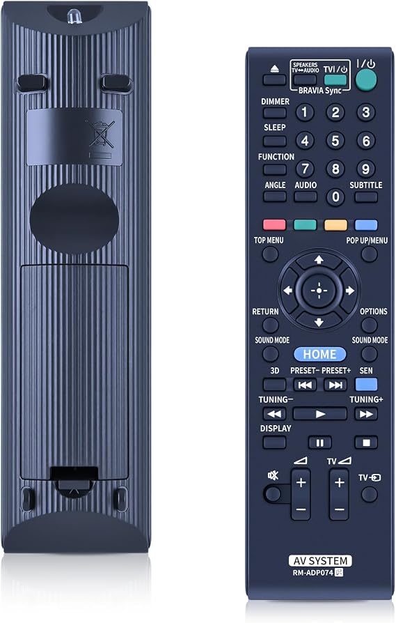 RM-ADP074 Replaced Remote Control fit for Sony Disc DVD Player Home Theater System BDV-E190 BDV-E290 BDV-E490 BDV-E690 BDVE190 BDVE290 BDVE490 BDVE690