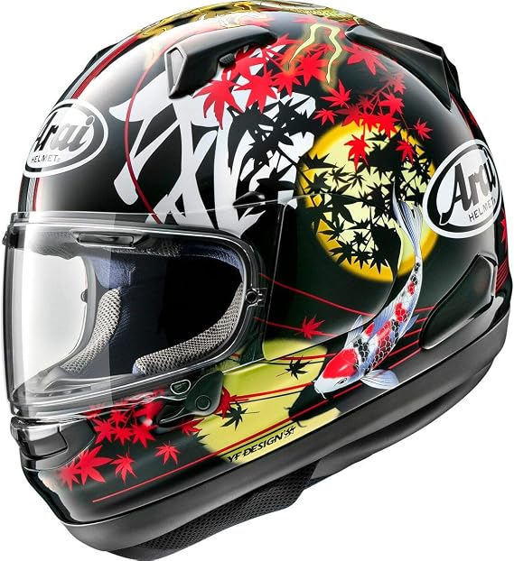 Arai Signet-X Oriental-2 Adult Street Motorcycle Helmet - Black/X-Small