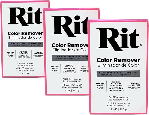 Rit 0340179 Dye Powder-Color Remover, by The by The Yard (Pack of 3)