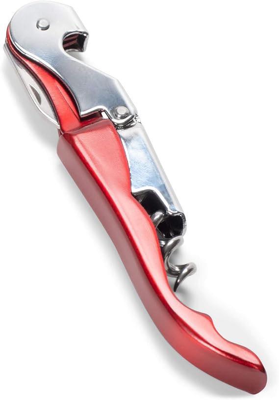 Cork Pops Red Hot 4 Inch At Your Service Waiters Corkscrew