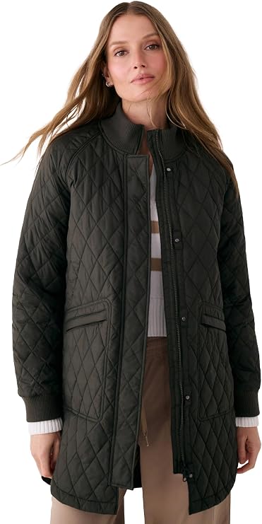 LOLE 3/4 Bomber Women's Insulated Jacket, Water-Repellent, Recycled Nylon