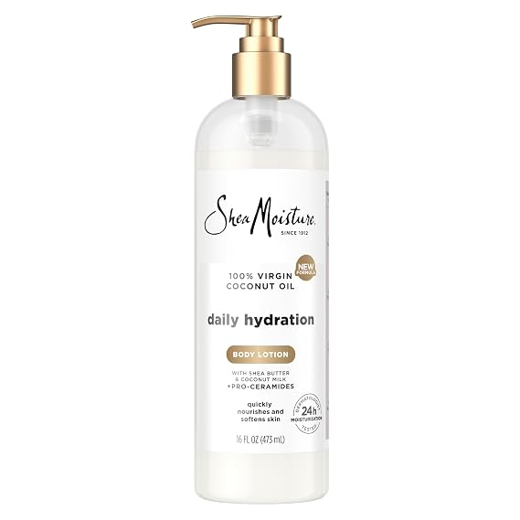 Shea Moisture Daily Hydration Body Lotion with Virgin Coconut Oil 16oz
