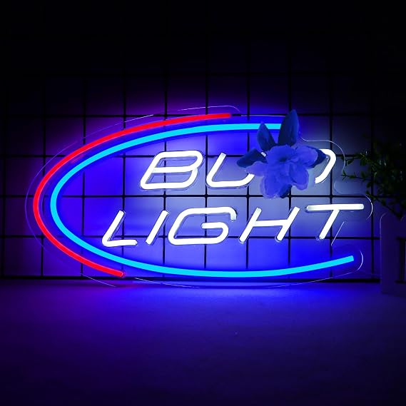 Beer Neon Signs for Wall Decor Neon Lights for Bedroom Led Signs Suitable for Man Cave Bar Pub Restaurant Christmas Birthday Party Gift Led Art Wall Decorative Crs Light Bar Sign