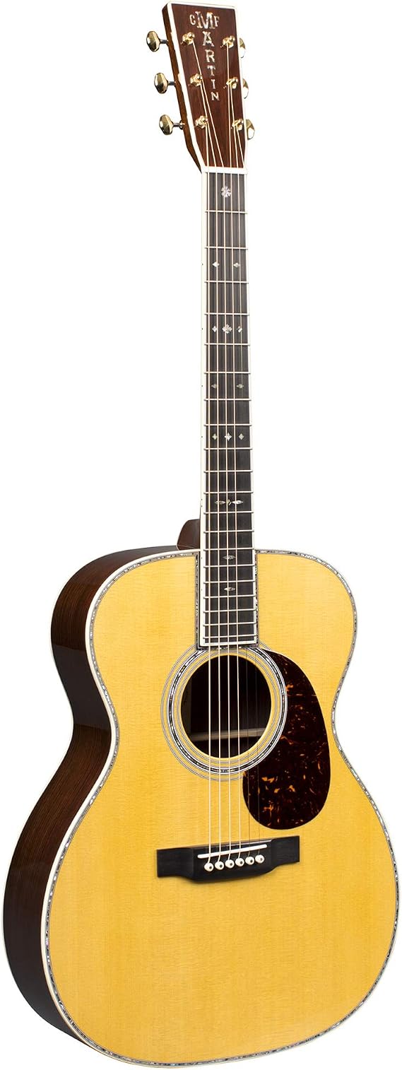 Martin Zeke Custom D-14F, Wildgrain Rosewood/Adirondack, Blacktop by Martin