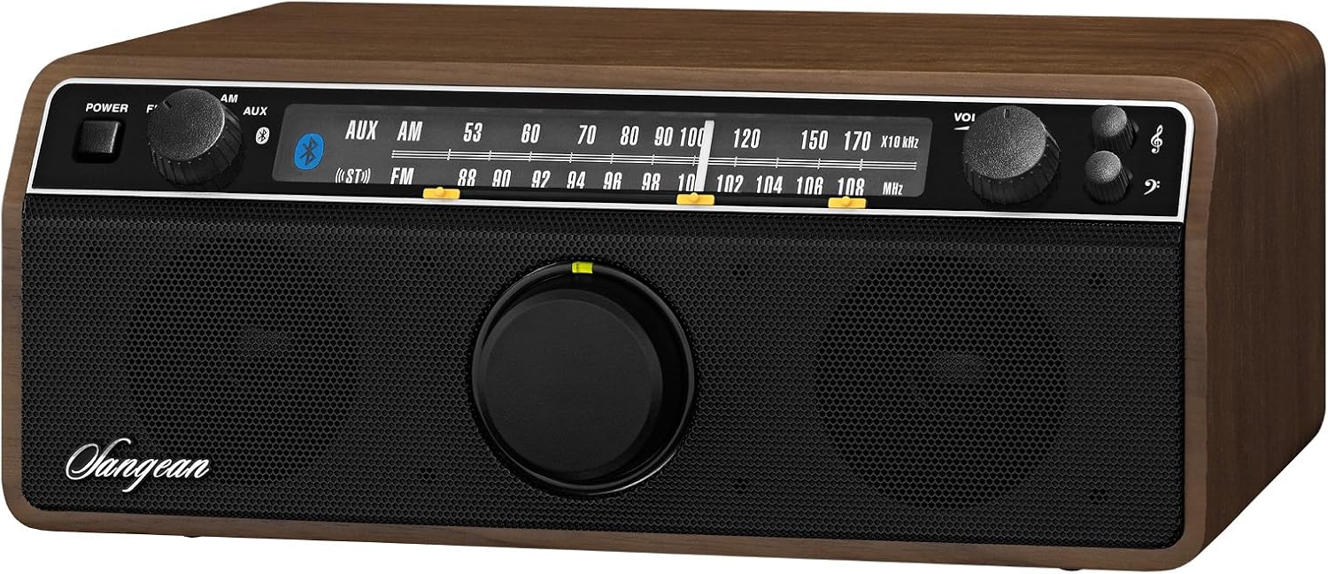 AM FM Wooden Cbnt Receiver