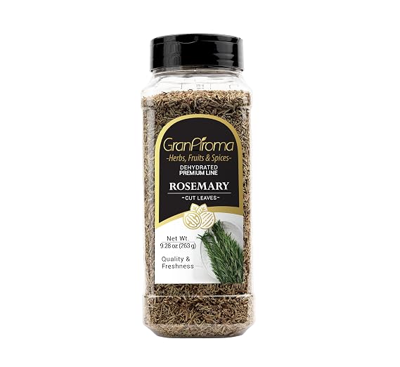 GranAroma Rosemary Leaves, Versatile Spice, Sweet & Savory Flavor (9.28 Ounce)