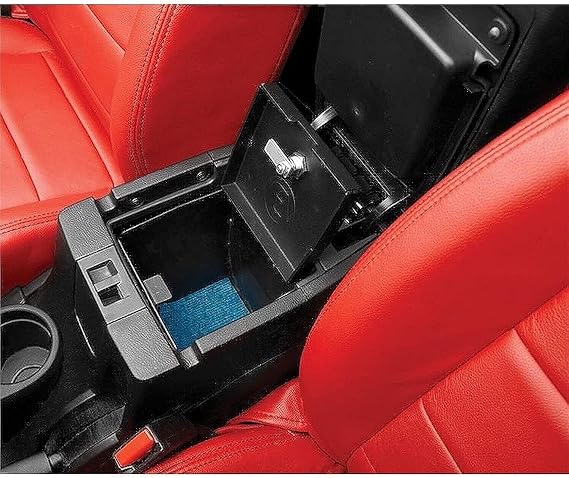 Bestop 4264301 Center Console Lockbox for 2011-2018 Wrangler JK 2-door/4-door