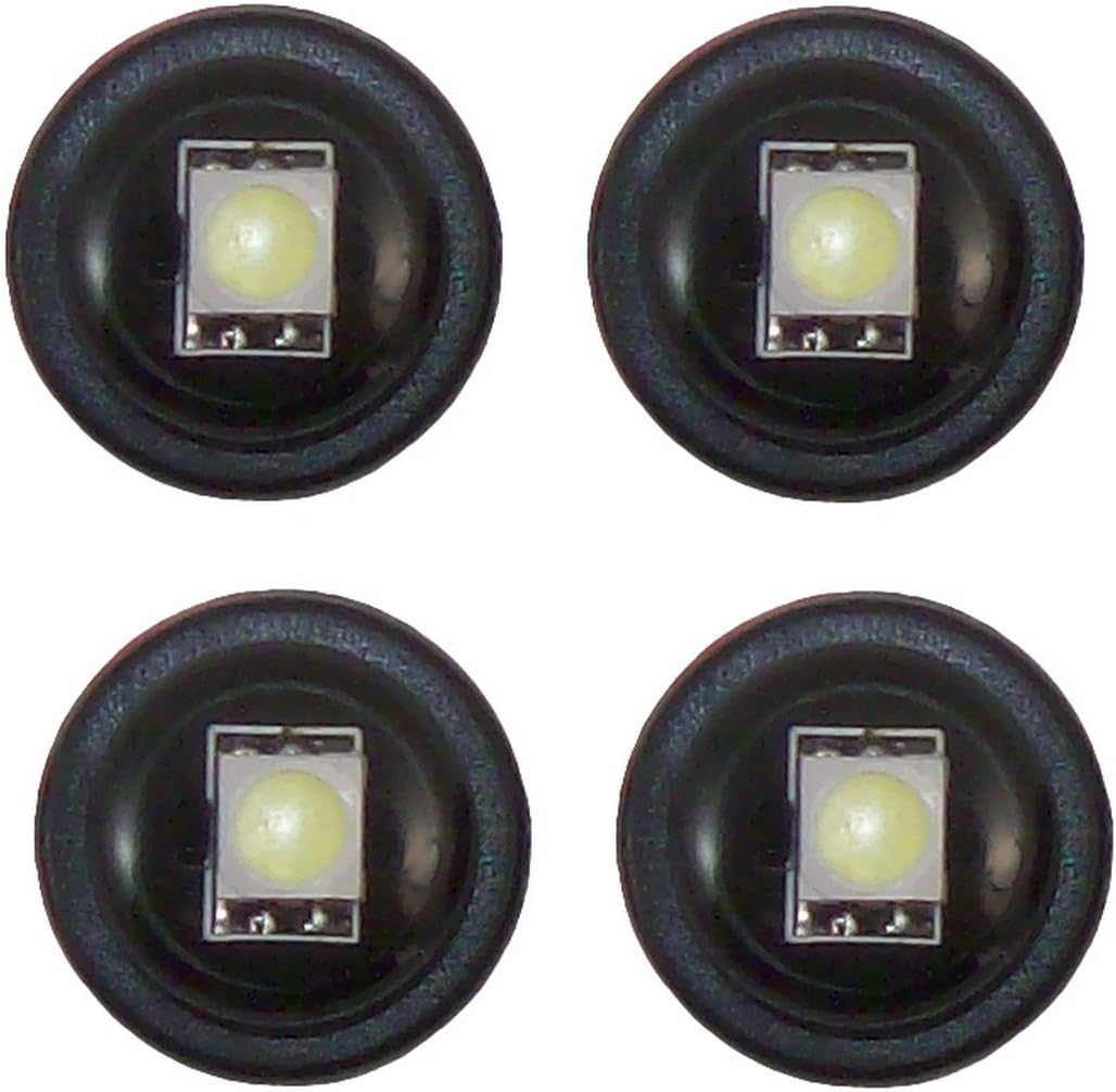 CIPA 93187 EVO Formance Ultra-Mini LED Lightning Strobes - Ultra White - Pack of 4, x-large